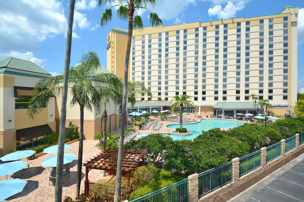 Rosen Plaza on International Drive exterior or lobby in Orlando, FL — main listing photo