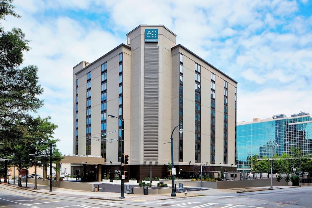 AC Hotel by Marriott Atlanta Downtown exterior or lobby in Atlanta, GA — main listing photo