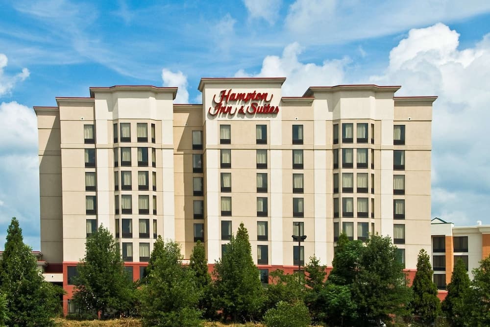Hampton Inn & Suites Atlanta Airport North I-85 featured exterior or lobby in Atlanta, GA — similar hotel