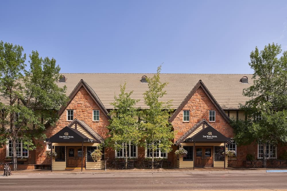 Wort Hotel exterior or lobby in Jackson, WY — main listing photo
