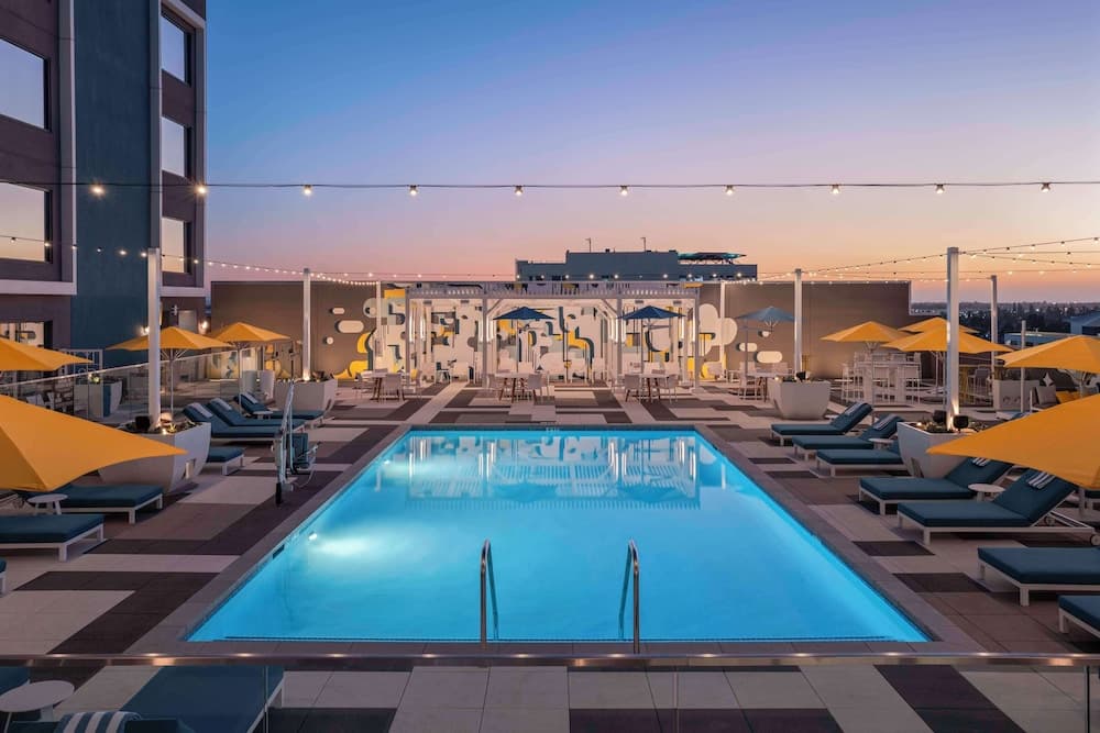 Hilton Buena Park Anaheim featured exterior or lobby in Buena Park, CA — similar hotel
