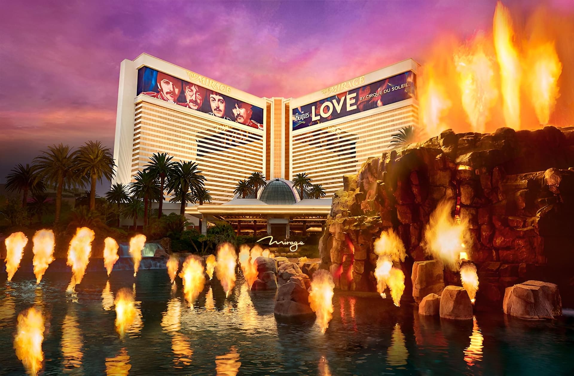 The Mirage Hotel & Casino featured exterior or lobby in Las Vegas, NV — similar hotel