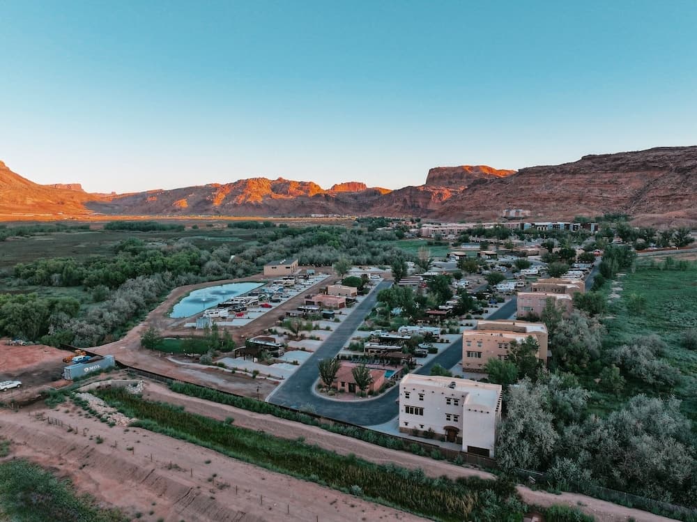 Village Camp Moab featured exterior or lobby in Moab, UT — similar hotel