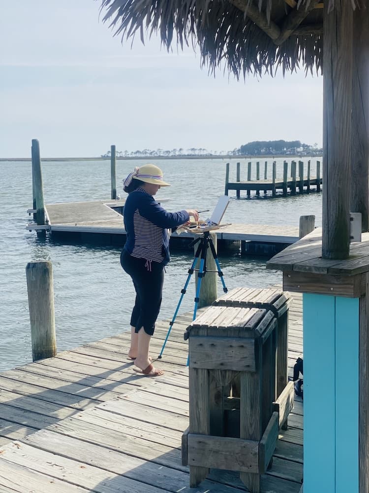 Snug Harbor Marina and Hotel interior in Chincoteague, VA — gallery photo 2