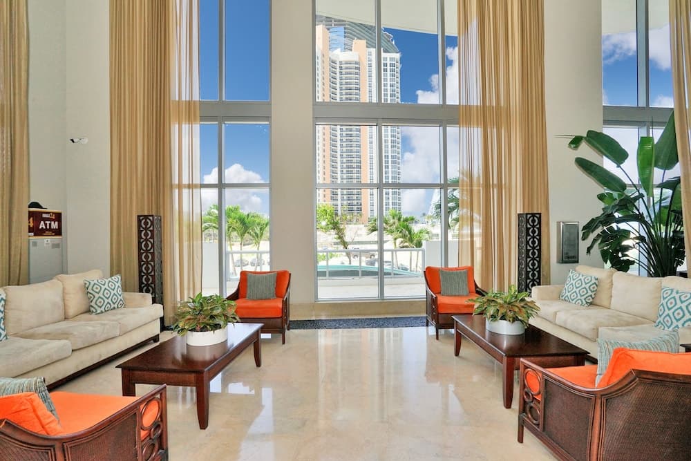 Marenas Beach Resort by FMM interior in Sunny Isles Beach, FL — gallery photo 2