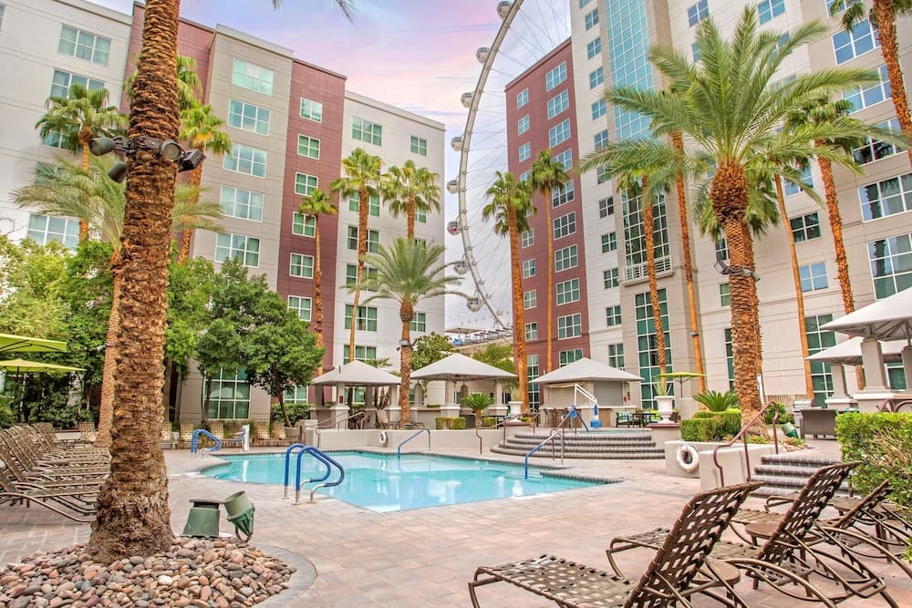 Hilton Grand Vacations Club Flamingo Las Vegas featured exterior or lobby in Las Vegas, NV — similar hotel