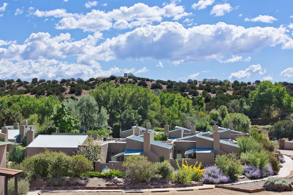 Ojo Santa Fe Spa Resort featured exterior or lobby in Santa Fe, NM — similar hotel