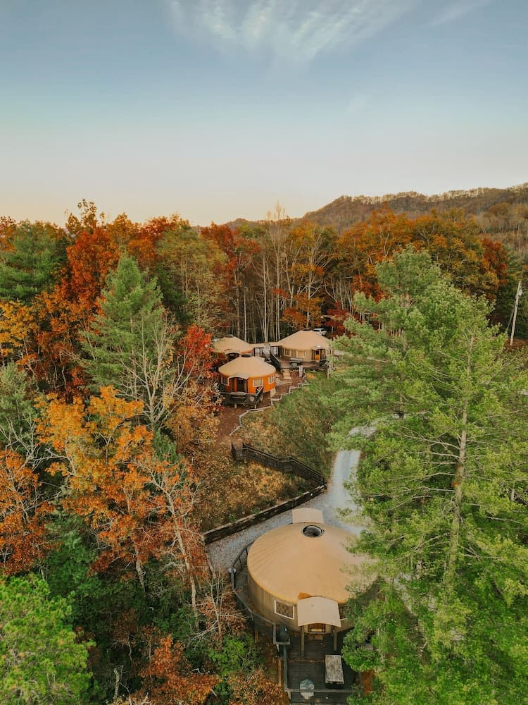 Sky Ridge Yurts — hotel in Bryson City, North Carolina