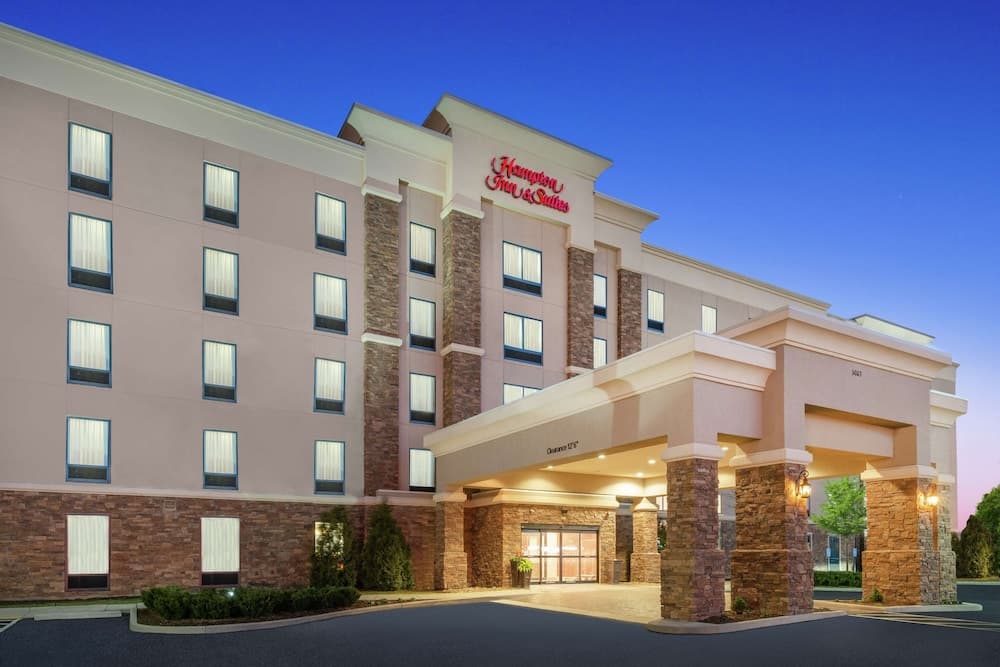 Hampton Inn & Suites Roanoke Airport featured exterior or lobby in Roanoke, VA — similar hotel