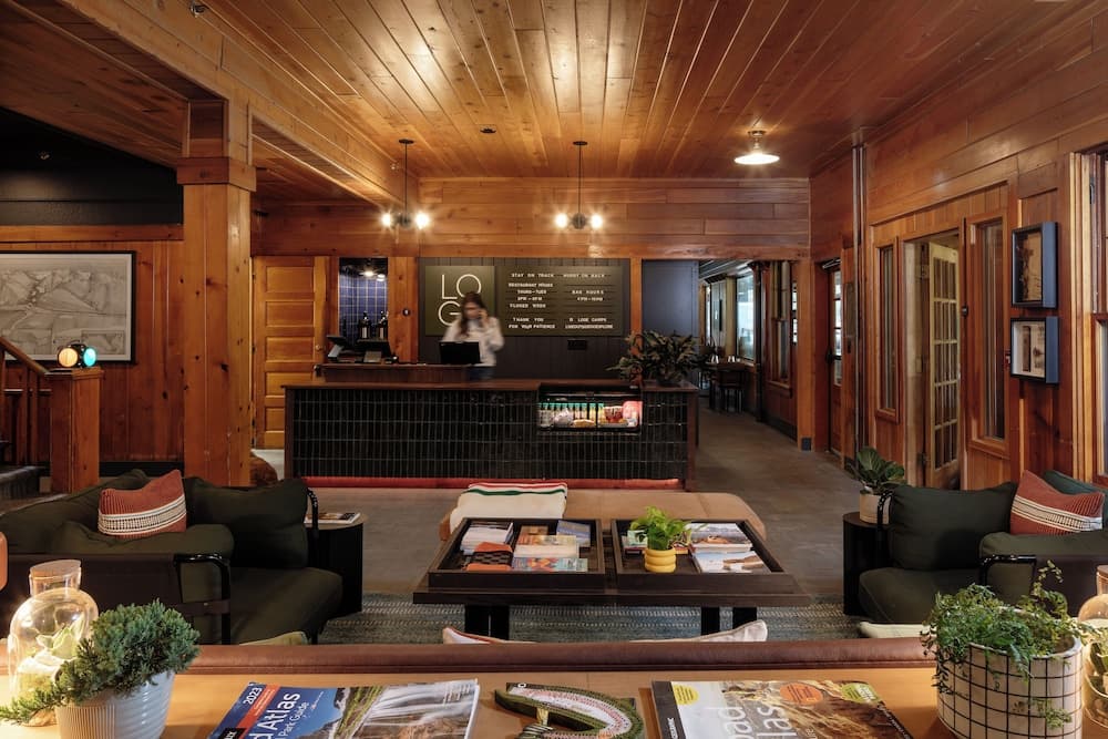 LOGE Glacier property views in Essex, MT — gallery photo 3