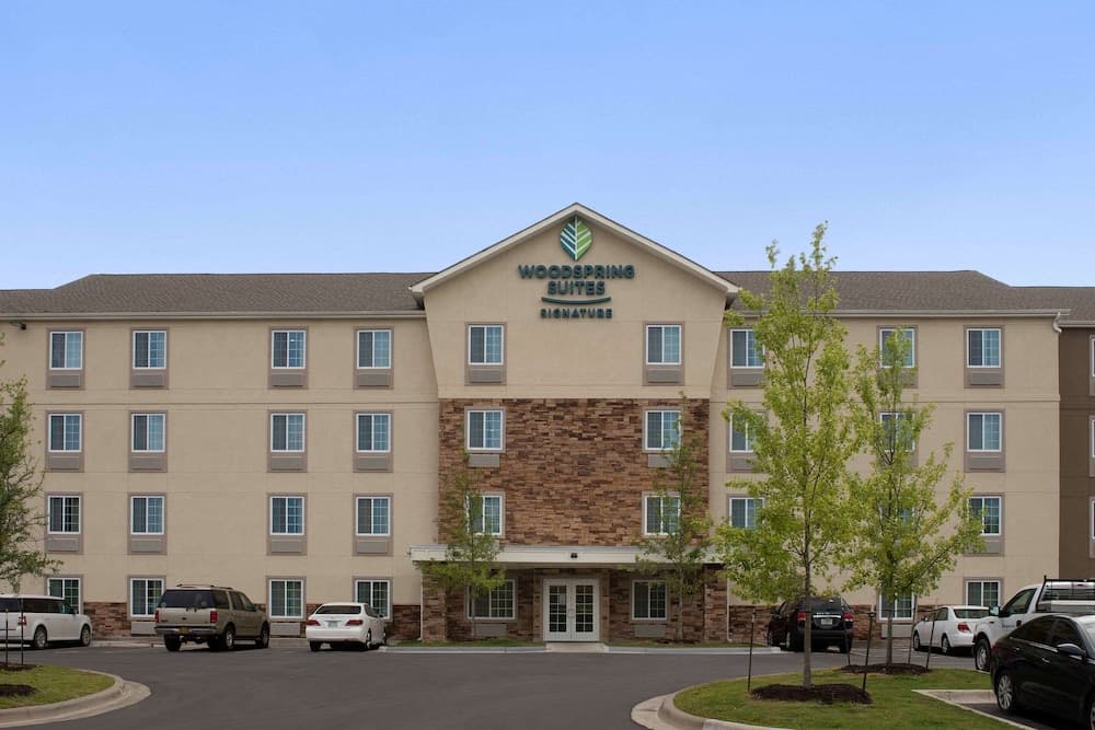 WoodSpring Suites Austin South Central I-35 featured exterior or lobby in Austin, TX — similar hotel