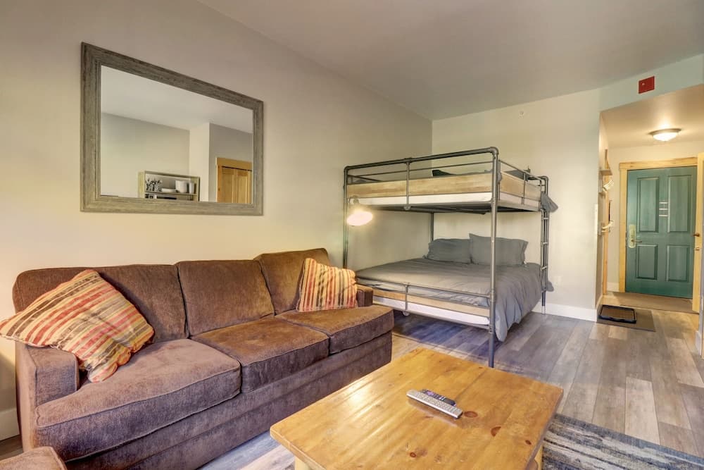 Modern Hotel Room in Center Village - TM225A by Redawning property views in Copper Mountain, CO — gallery photo 3
