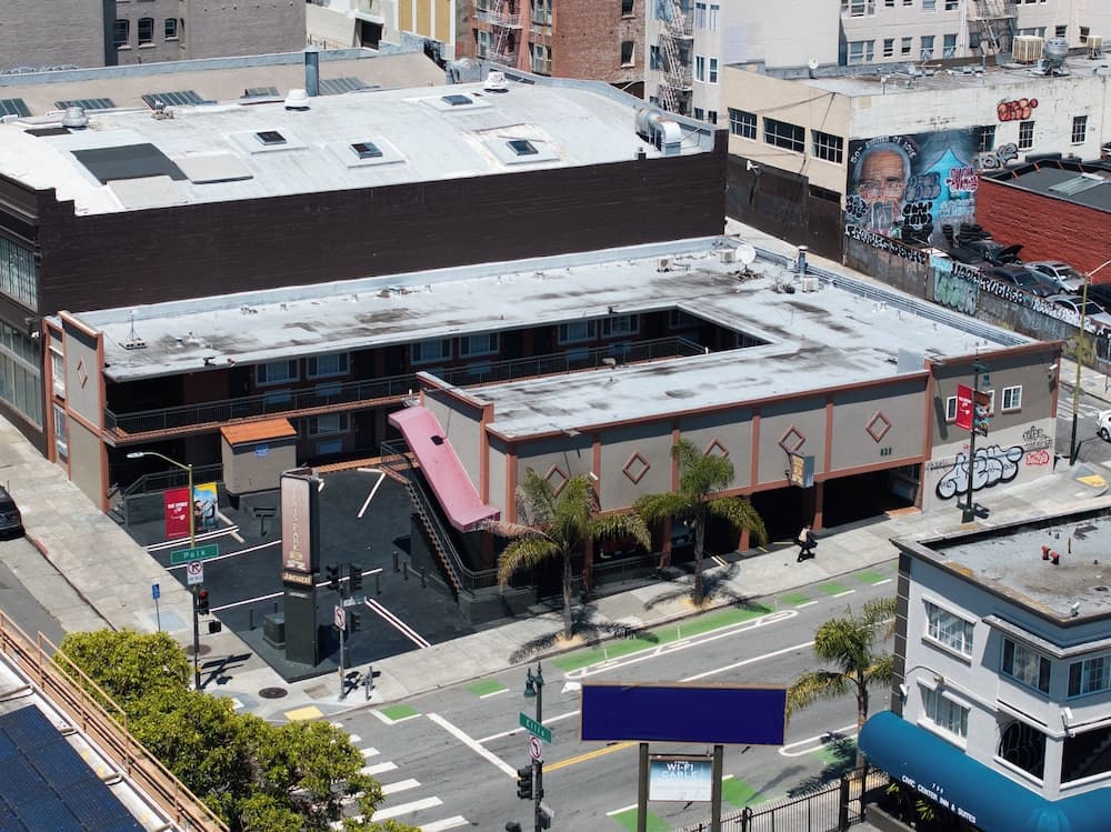 Alexis Park Hotel property views in San Francisco, CA — gallery photo 3