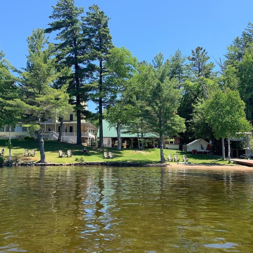 The Woods Inn featured exterior or lobby in Inlet — similar hotel