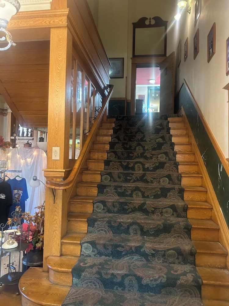 The Franklin hotel  and restaurant interior in Strawberry Point, IA — gallery photo 2