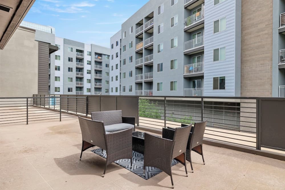 TWO Modern Waterfront Cozysuites sidebyside featured exterior or lobby in Tempe, AZ — similar hotel