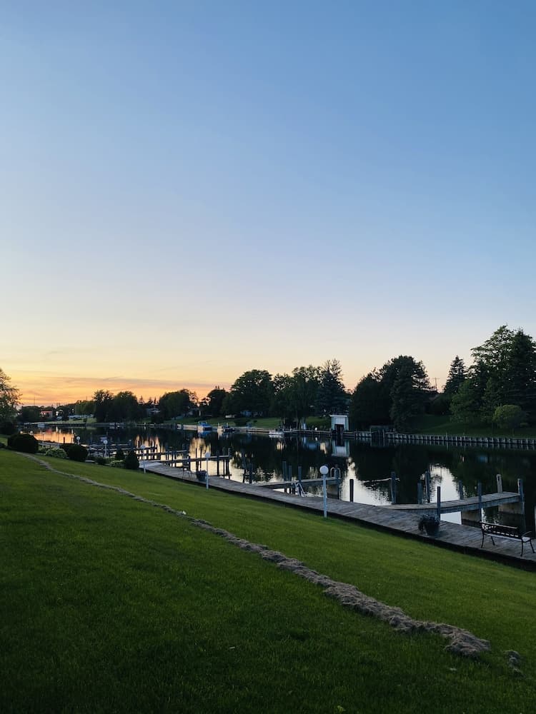 Fleetwood Inn & Suites property views in Cheboygan, MI — gallery photo 3