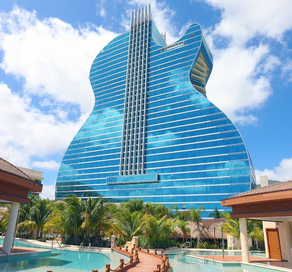 The Guitar Hotel at Seminole Hard Rock property views in Hollywood, FL — gallery photo 3