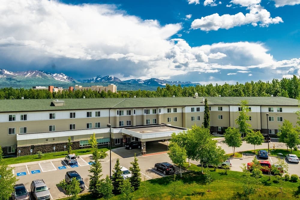 SpringHill Suites Anchorage University Lake featured exterior or lobby in Anchorage, AK — similar hotel