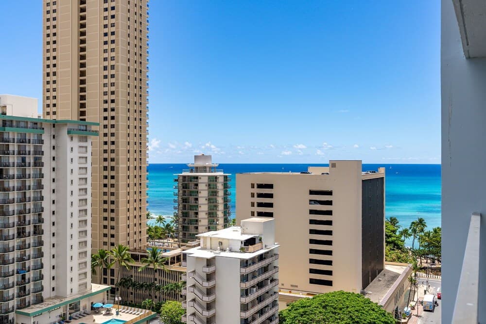 Newly Innovated Oceanview Beach Condo - Sauna Pool property views in Honolulu, HI — gallery photo 3