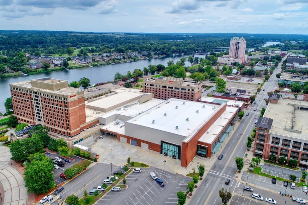 Augusta Marriott at the Convention Center featured exterior or lobby in Augusta, GA — similar hotel