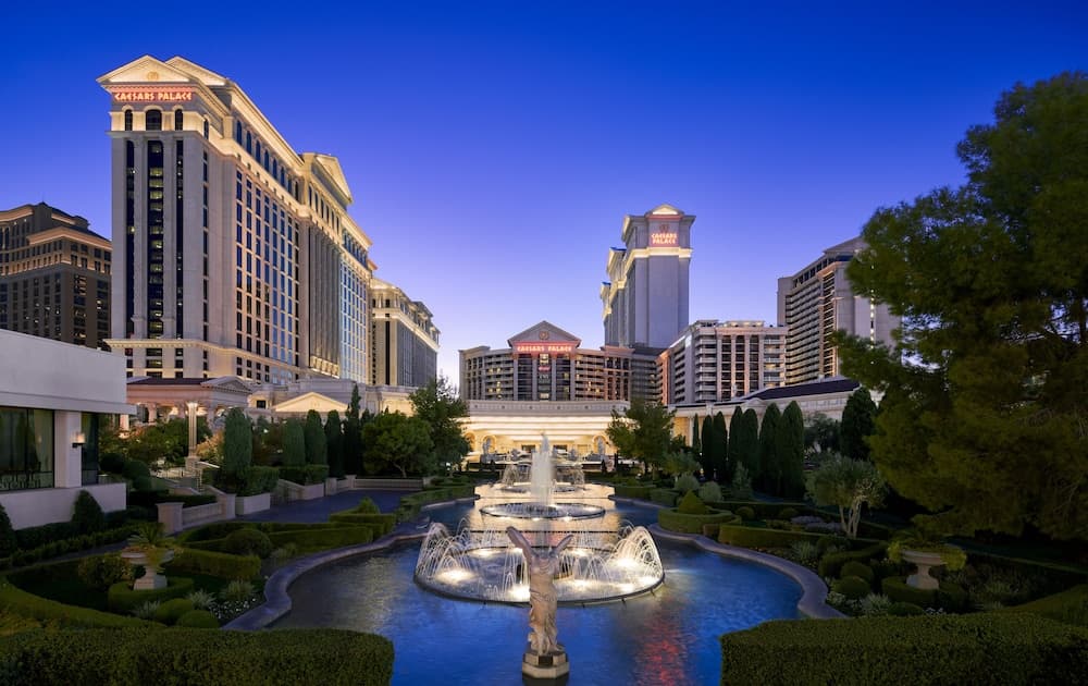 Caesars Palace featured exterior or lobby in Las Vegas, NV — similar hotel