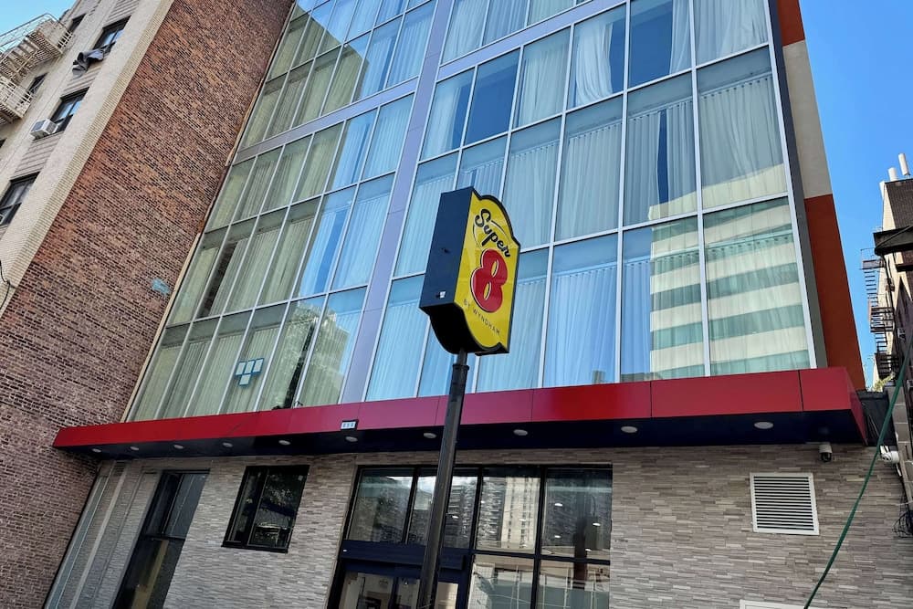 Super 8 By Wyndham Bronx Near Stadium featured exterior or lobby in Bronx, NY — similar hotel