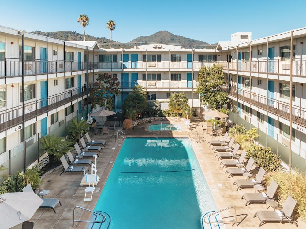 Marin Suites Hotel featured exterior or lobby in Corte Madera, CA — similar hotel