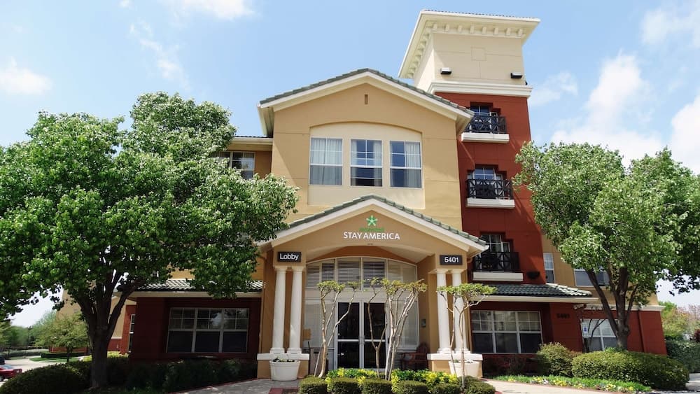 Extended Stay America Suites Dallas Las Colinas Green Park D featured exterior or lobby in Irving, TX — similar hotel