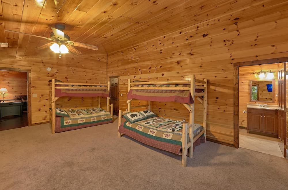 Uwoduhi Pool Lodge Apartment 6 interior in Cosby, TN — gallery photo 2
