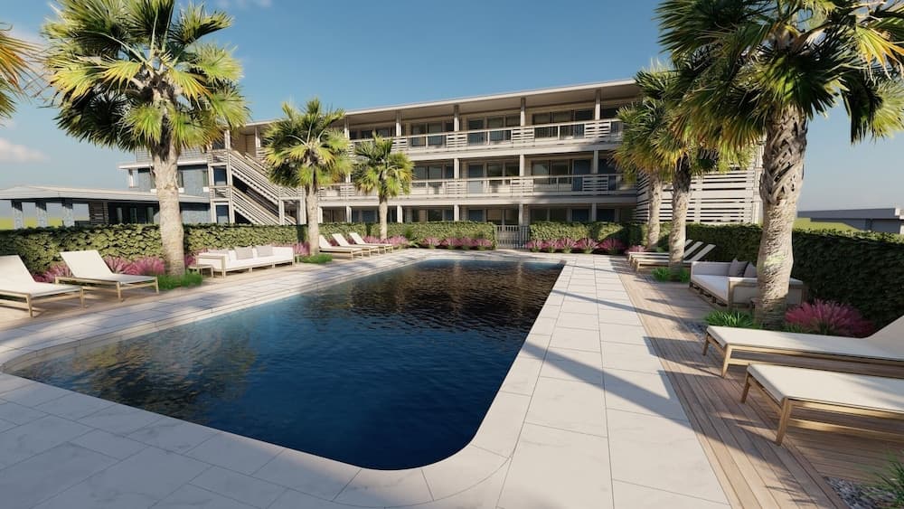 Oceaneer featured exterior or lobby in Carolina Beach, NC — similar hotel