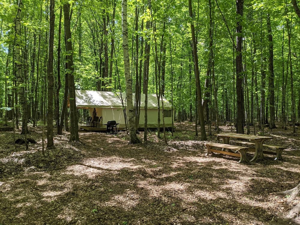 POV Lake Resort & Glamping Campground interior in Phelps — gallery photo 2