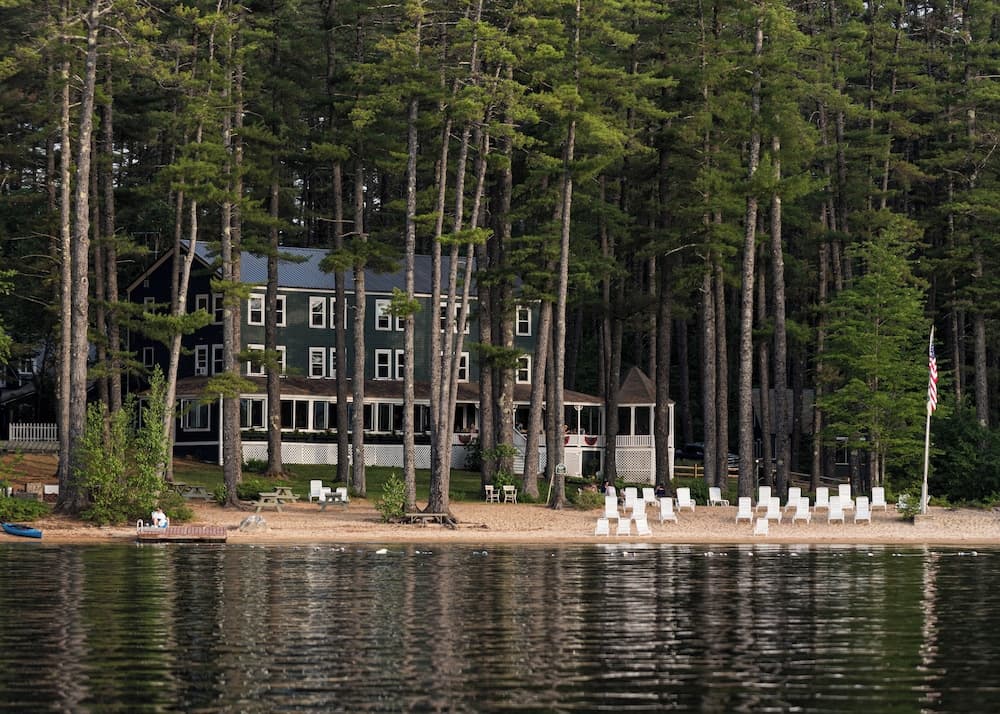 The Lodge at Pleasant Point featured exterior or lobby in Lovell — similar hotel