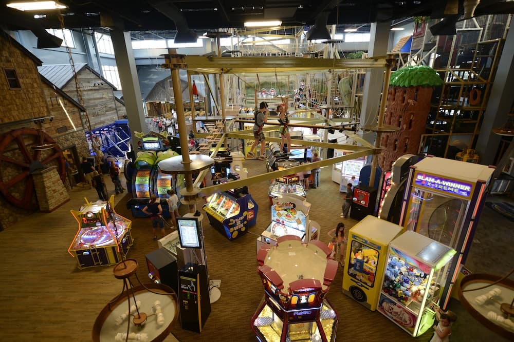 Wilderness at the Smokies - Stone Hill Lodge interior in Sevierville, TN — gallery photo 2