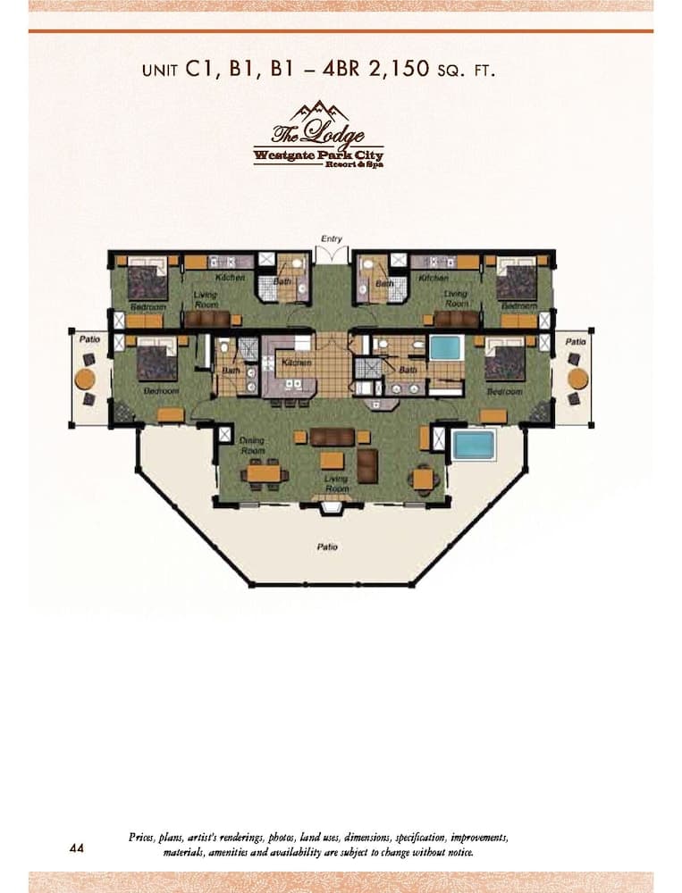 Condos at Canyons Resort by White Pines gallery photo in Park City, UT — image 48