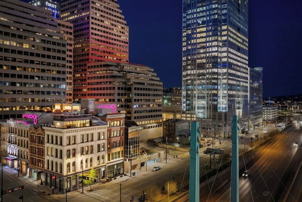 Moxy Cincinnati Downtown featured exterior or lobby in Cincinnati, OH — similar hotel