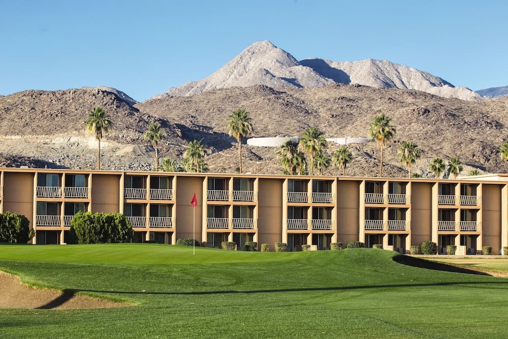 WorldMark Palm Springs - Plaza Resort and Spa featured exterior or lobby in Palm Springs, CA — similar hotel