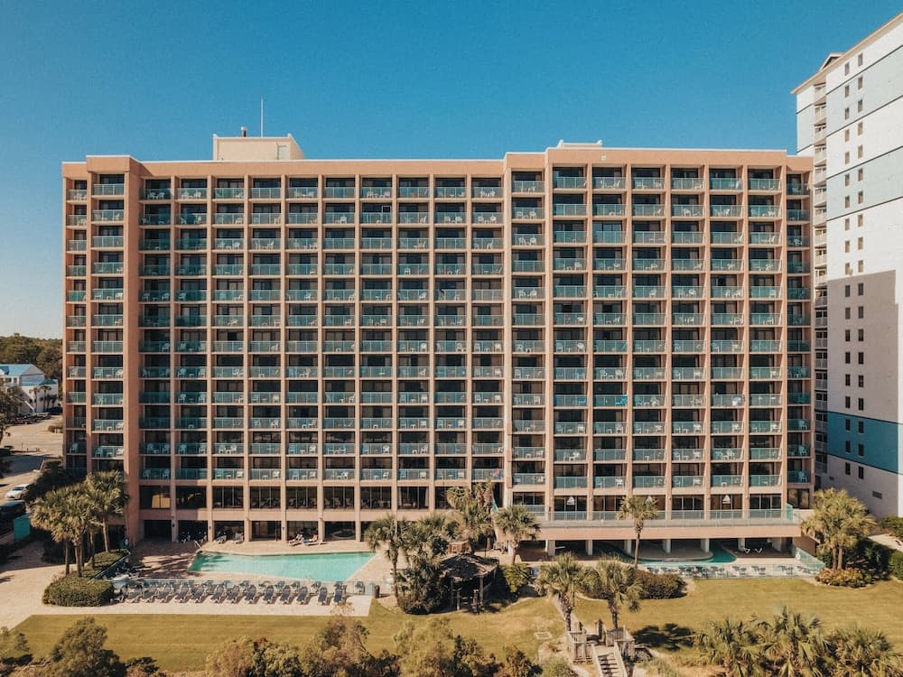 Sandcastle Oceanfront Resort South Beach featured exterior or lobby in Myrtle Beach, SC — similar hotel