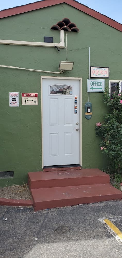 Green spot motel exterior or lobby in Victorville, CA — main listing photo