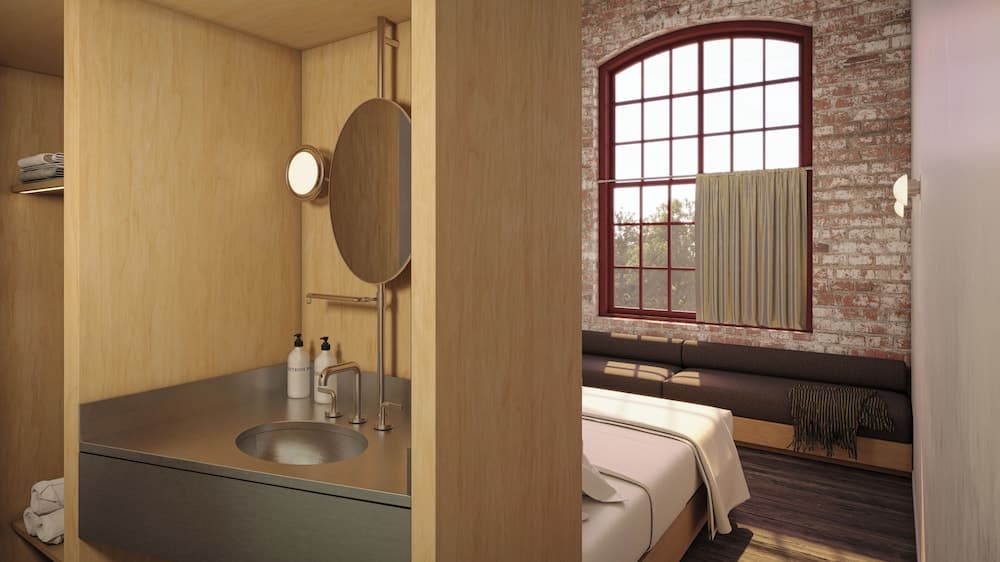 Pocketbook Hotel and Bath property views in Hudson, NY — gallery photo 3