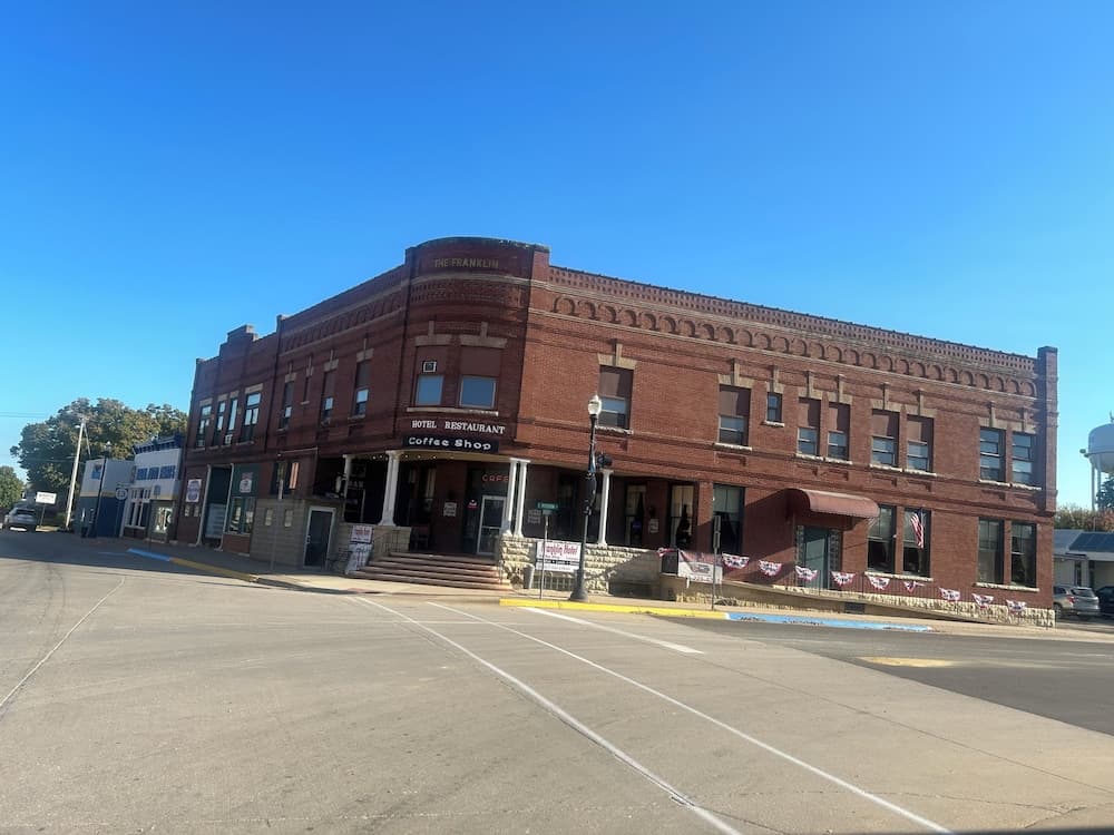 The Franklin hotel  and restaurant featured exterior or lobby in Strawberry Point, IA — similar hotel