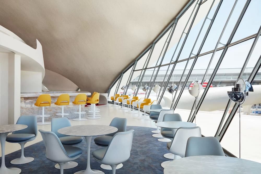TWA Hotel at JFK Airport interior in Jamaica, NY — gallery photo 2