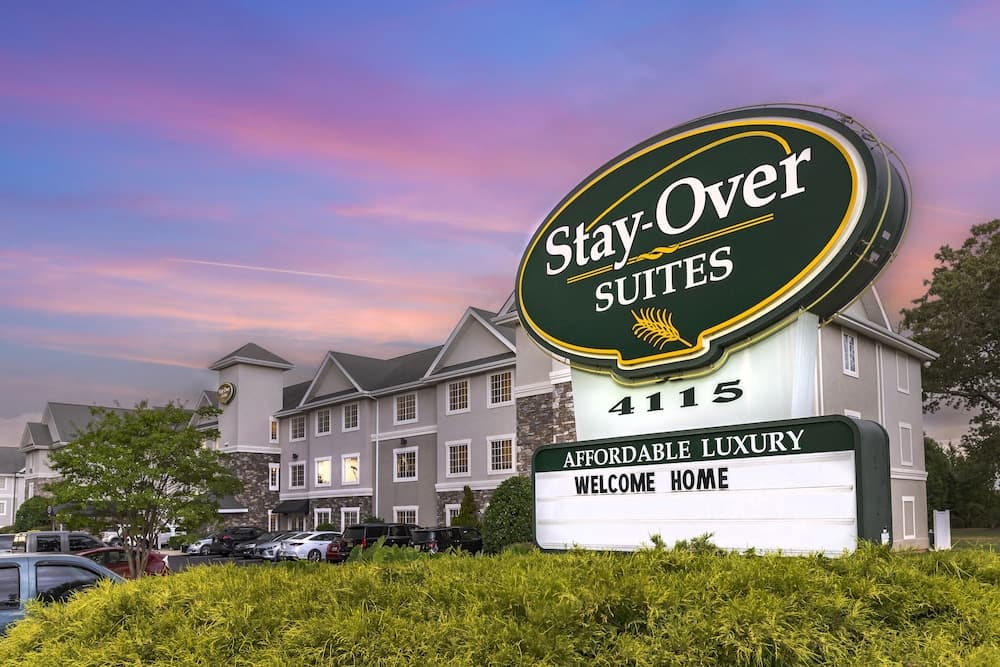 Stay-Over Suites featured exterior or lobby in Hopewell, VA — similar hotel