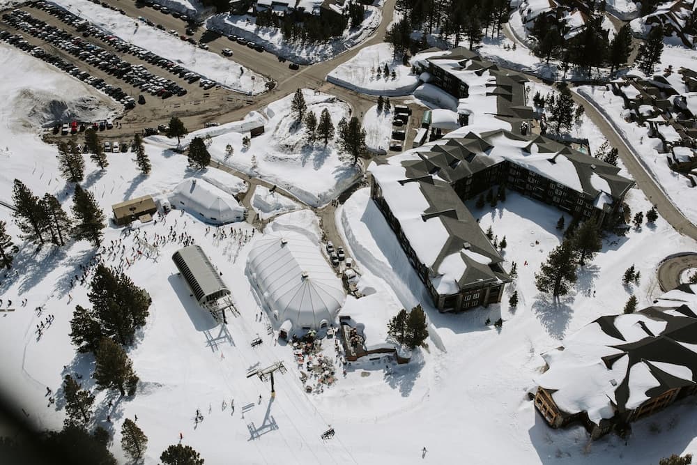 Juniper Springs Resort property views in Mammoth Lakes, CA — gallery photo 3