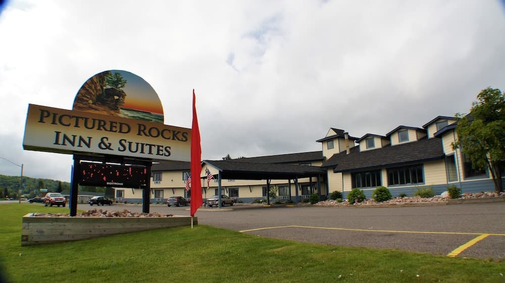 Pictured Rocks Inn & Suites featured exterior or lobby in Munising, MI — similar hotel