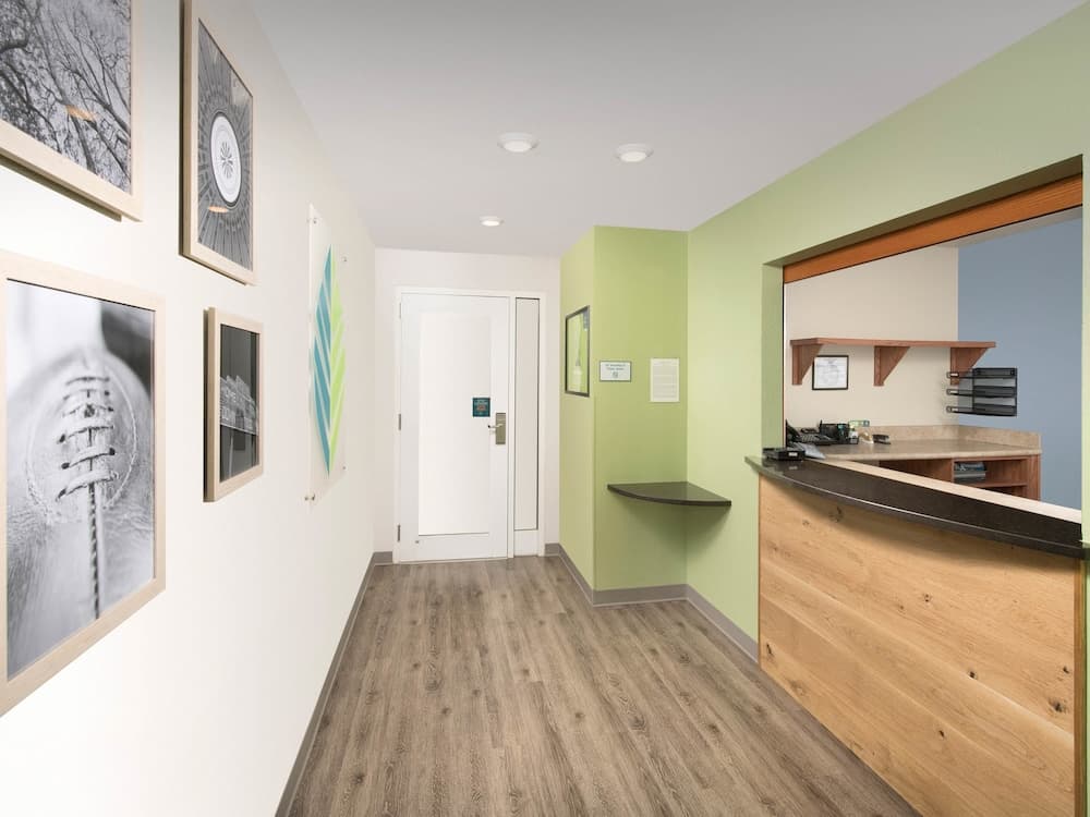WoodSpring Suites Wilkes-Barre property views in Wilkes-Barre, PA — gallery photo 3