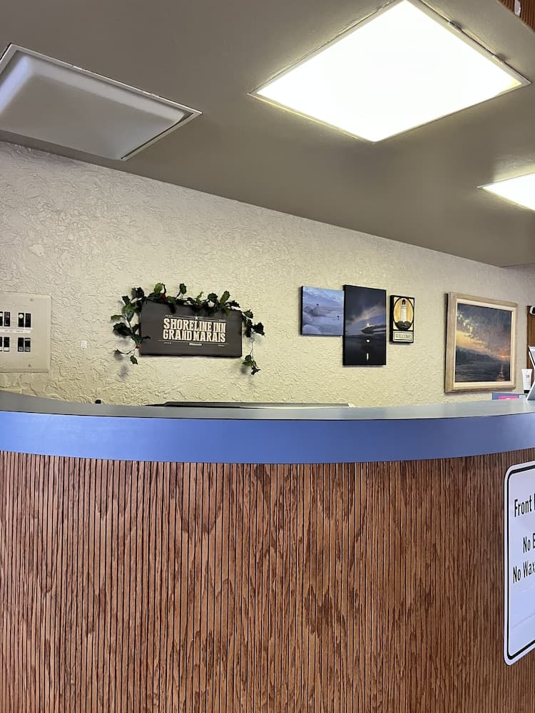 The Shoreline Inn featured exterior or lobby in Grand Marais, MN — similar hotel