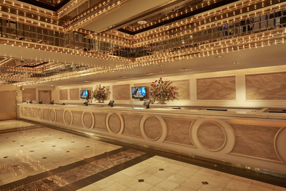 Four Queens Hotel and Casino featured exterior or lobby in Las Vegas, NV — similar hotel
