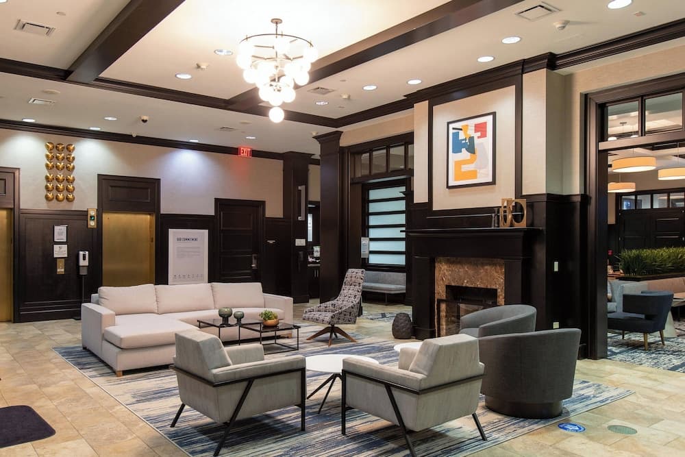 Sheraton Chicago Northbrook Hotel featured exterior or lobby in Northbrook, IL — similar hotel