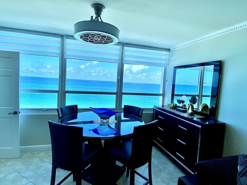 Direct ocean front condo Miami Beach property views in Miami Beach, FL — gallery photo 3